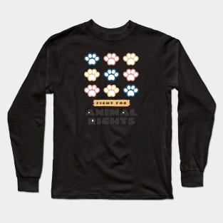 Animal Rights Long Sleeve T-Shirt